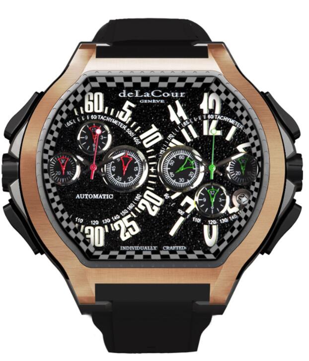 Replica DeLaCour Bichrono S3 Rafaga WATP0093-1285 Watch Replica DeLaCour Bichrono S3 Rafaga WATP0093-1285 Watch